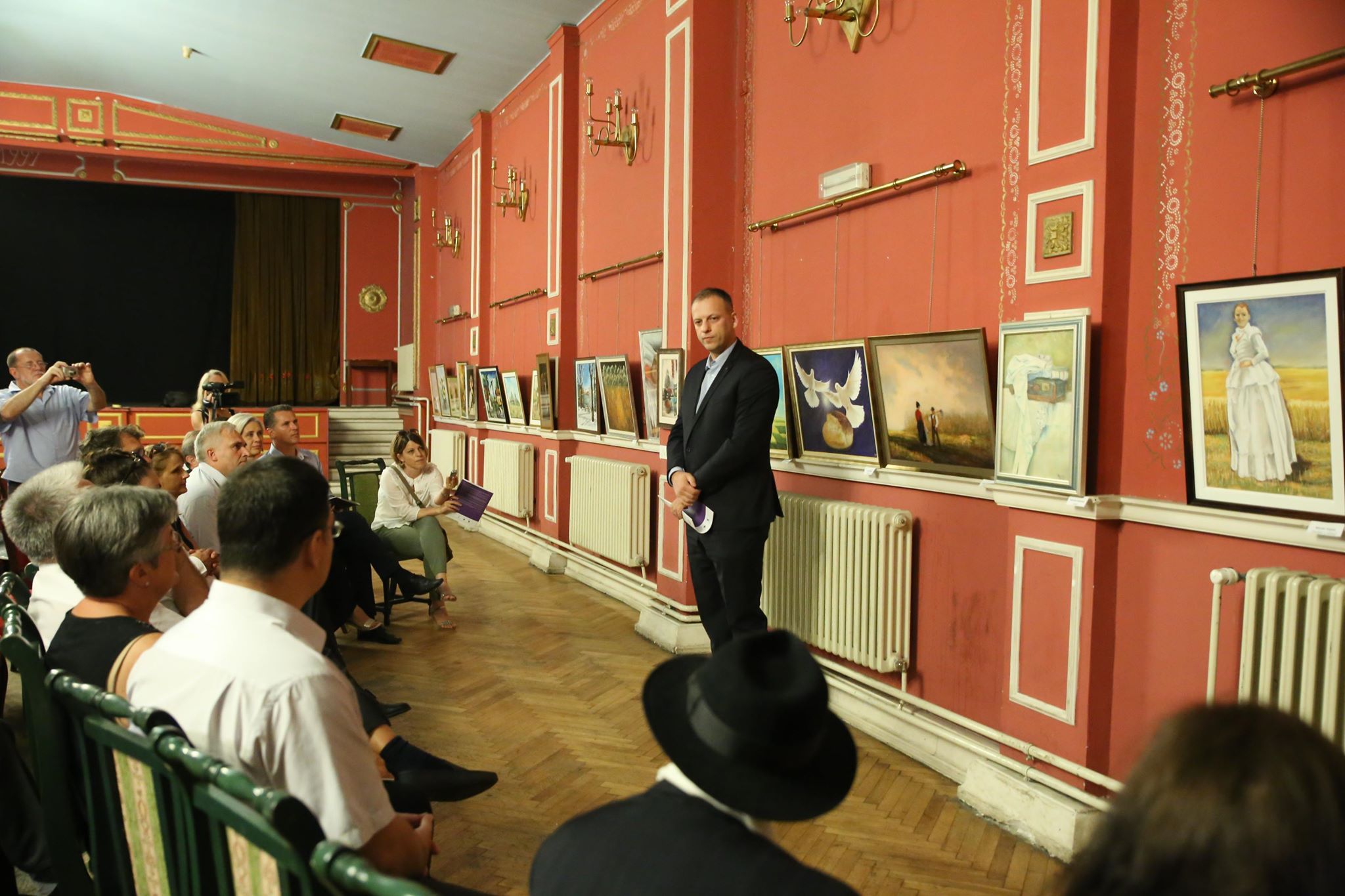 Izlozba slika s XXI. kolonije Bunaric 2017