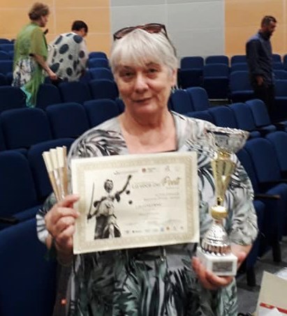 ljiljana crnić sa nagradom