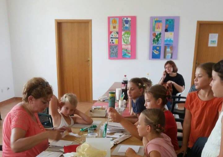 Ilok Biserka u radionici