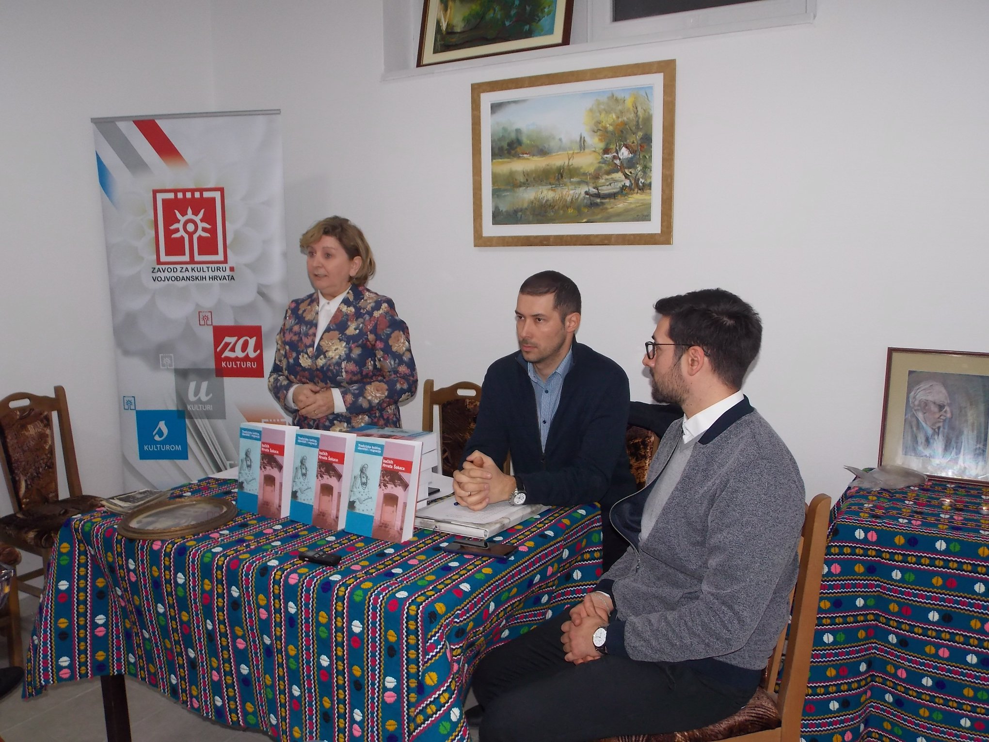 BEREG radni stol na predstavljanju