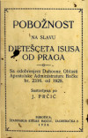 PRĆIĆ, Janja: Pobožnost na slavu djetešceta Isusa od Praga