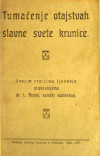 VÁRADY, Lipót Árpád: Tumačenje otajstvah slavne svete krunice